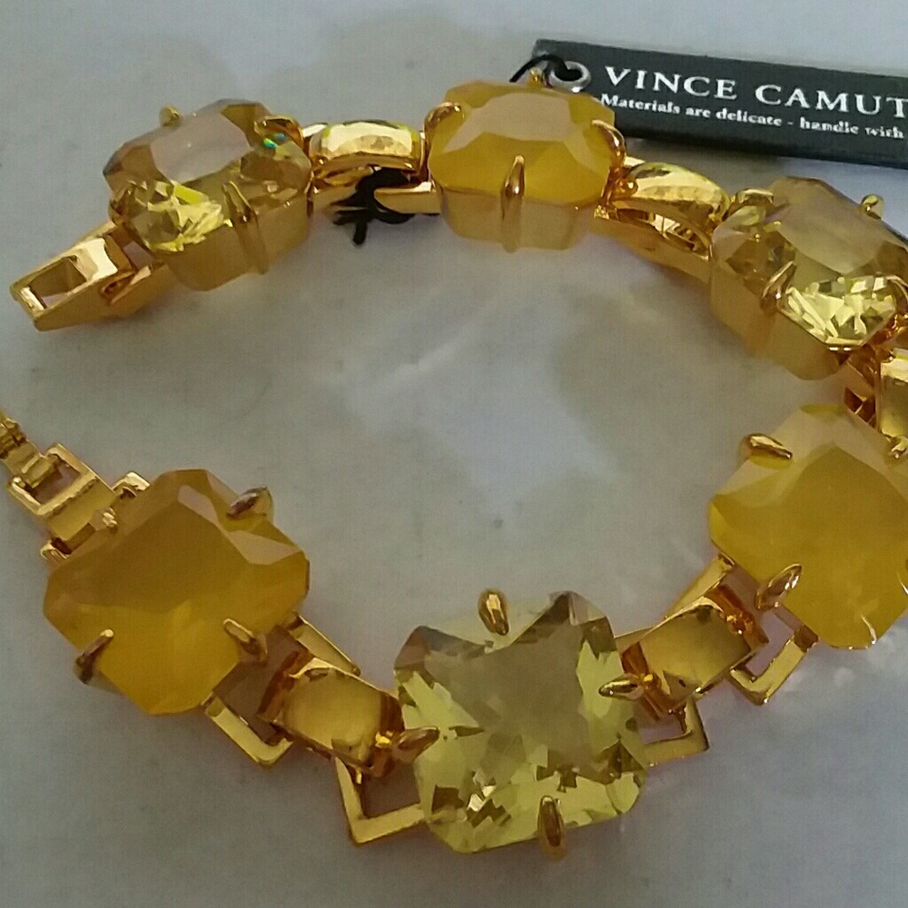 VINCE CAMUTO "AQUA GLAM COLLECTION" BRACELET NWTS!